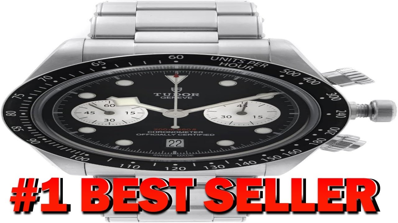 Tudor Black Bay Chrono Chronograph Automatic Chronometer Black Panda Dial Men's Watch - B097RW94KK