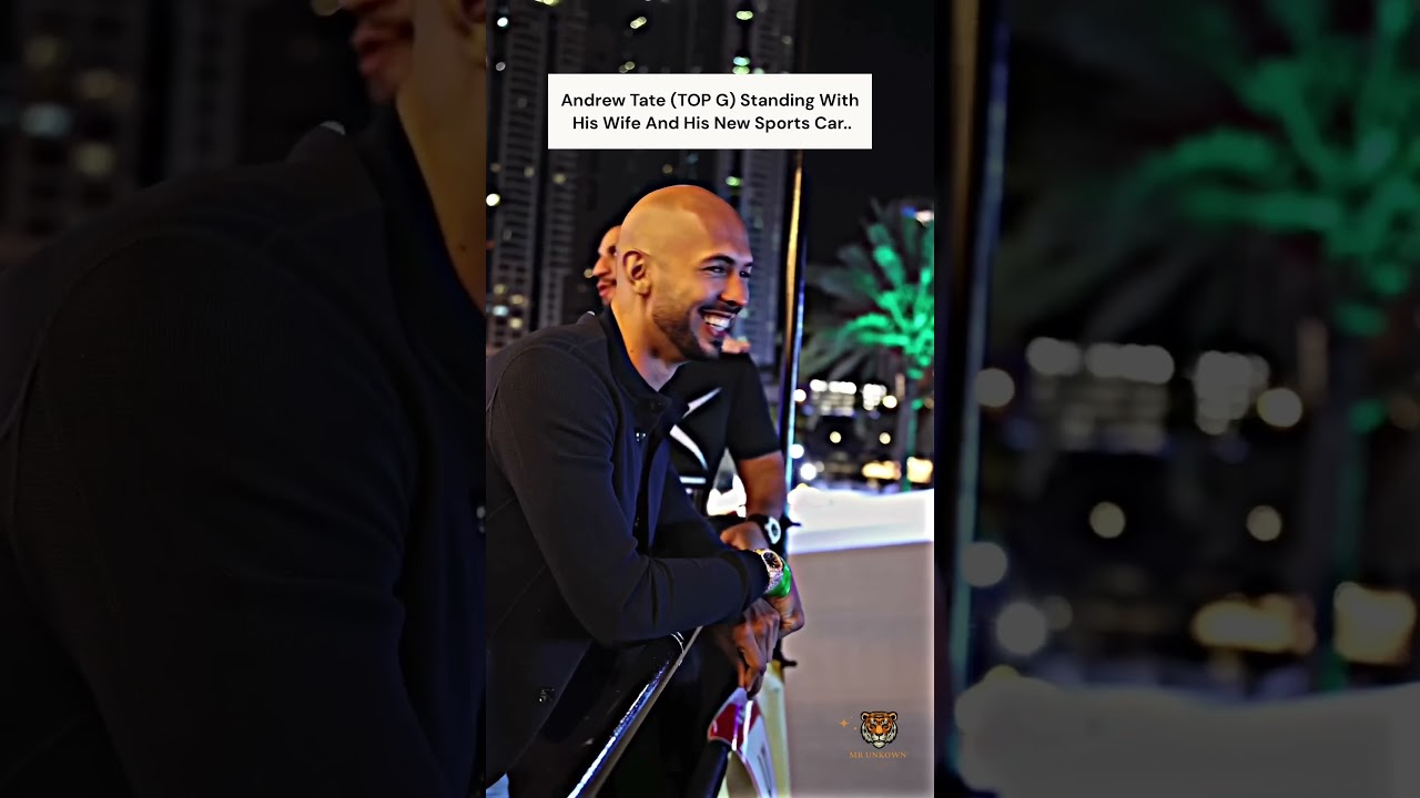 Andrew Tate (TOP G) Standing With His Wife...(Breaking news)..#shorts #topg