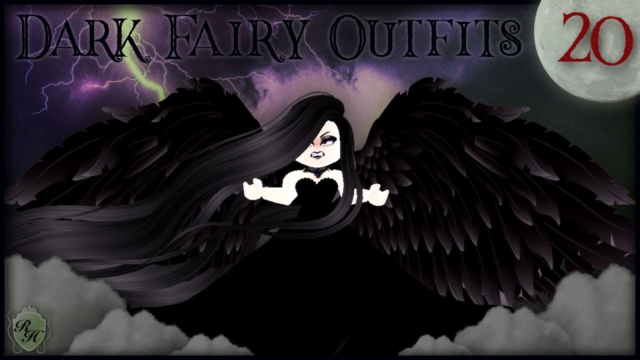 20 Outfits for Dark Fairies in Roblox Royale High