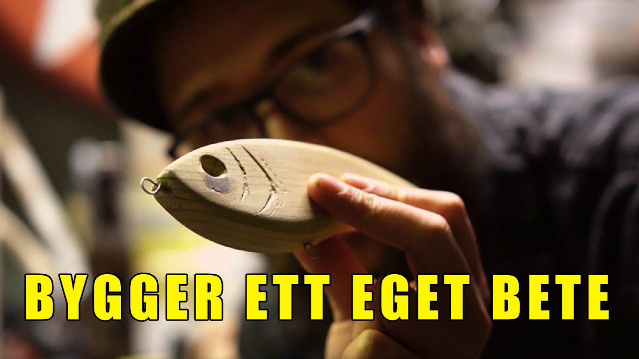 Designar och bygger ett eget Jerkbait för gädda | Betesbygge med Redeye baits DEL 1
