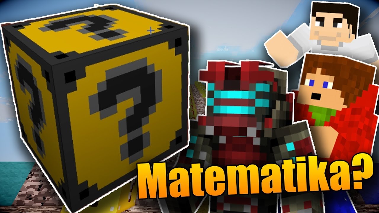 MATEMATICKÉ LUCKY BLOCKY?😨 Lucky Block Race w/Porty, McCitron