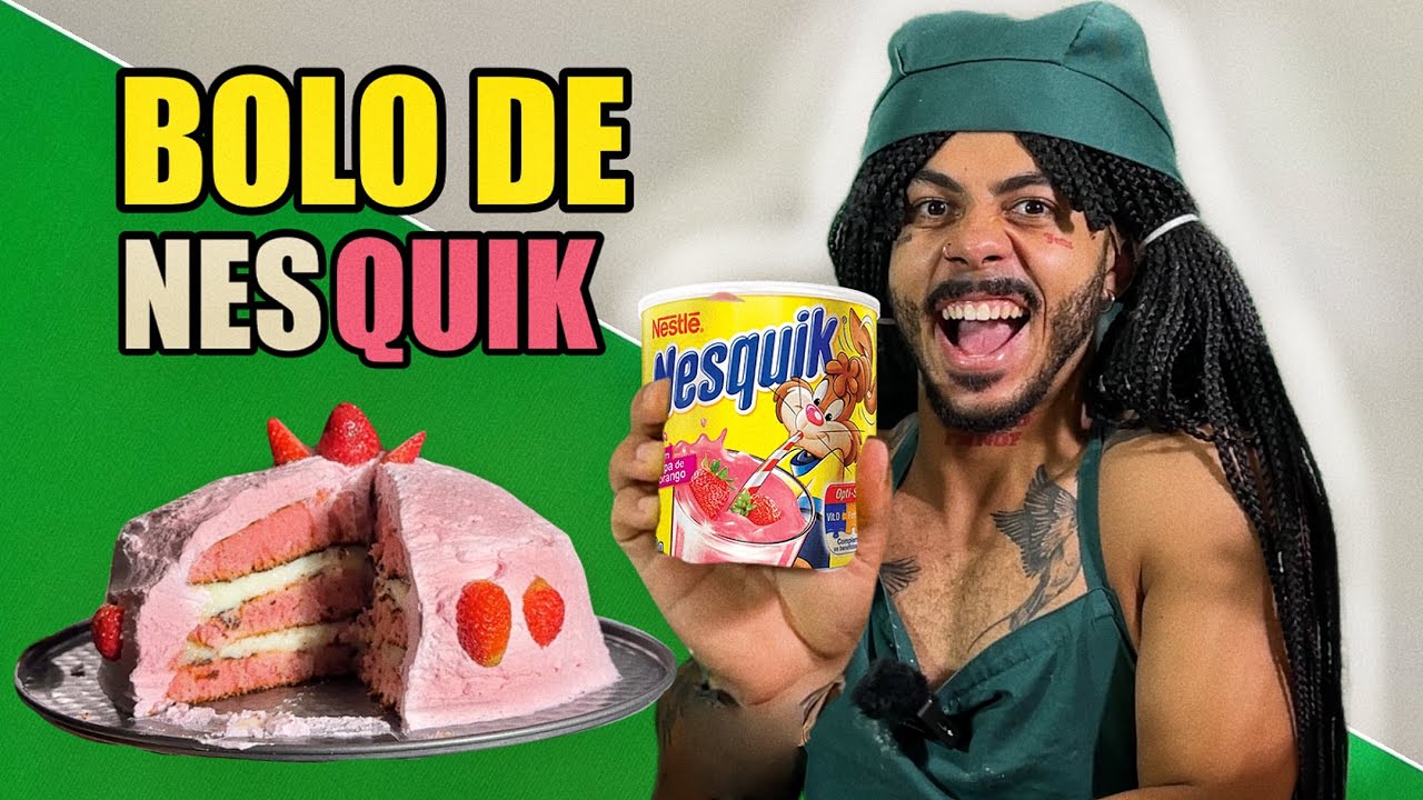 BOLO DE NESQUIK - Elay Oliv