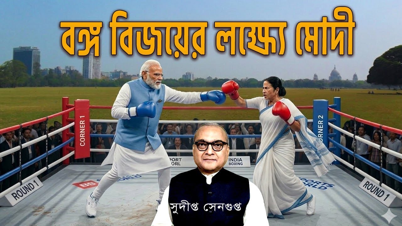 বঙ্গ বিজয়ের লক্ষ্যে মোদীর নেতৃত্বে মরিয়া ঝাঁপ বিজেপির Modi leads BJP's id to win Bengal