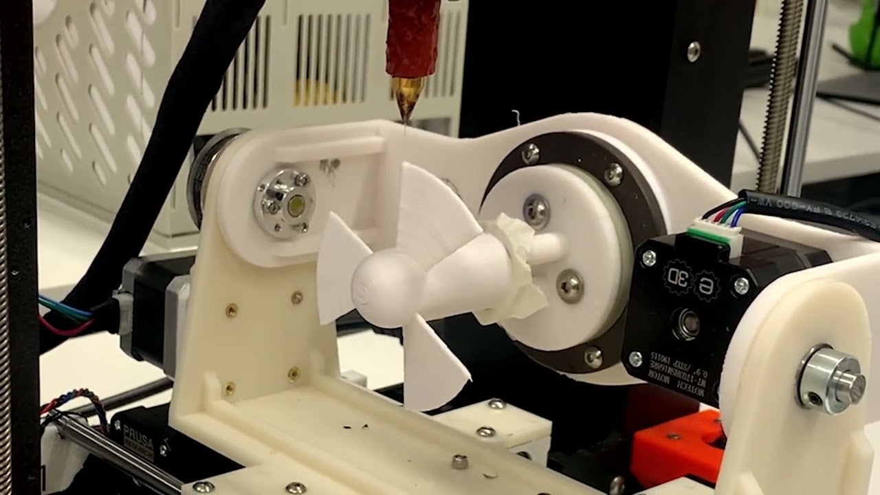 Supportless 3D printing with open5x
