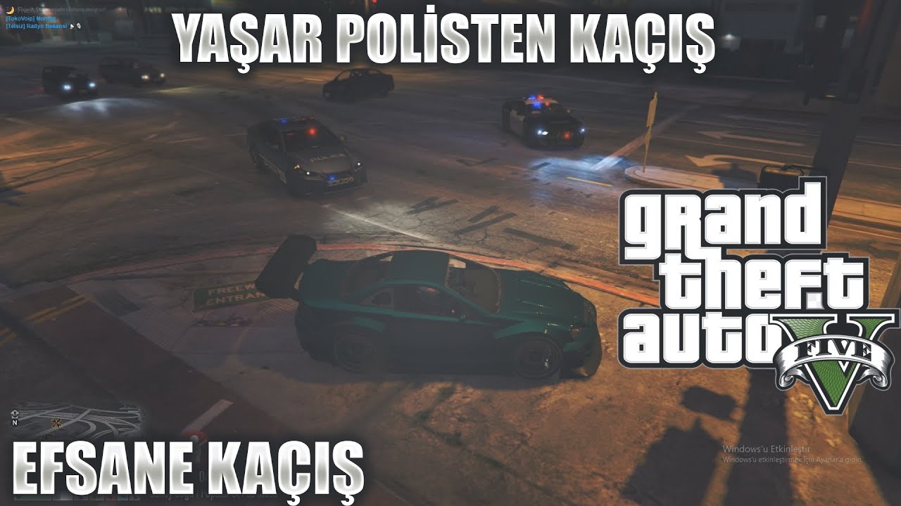 YAŞAR POLİSTEN KA&Ccedil;IŞ | EİGHTBORN RP GTA V EFSANE KA&Ccedil;IŞ
