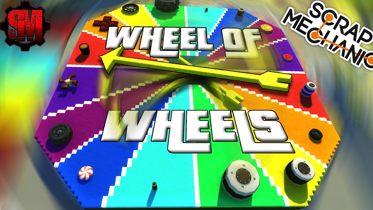 RANDOM WHEELS RACE! - Scrap Mechanic Multiplayer Monday! Ep33