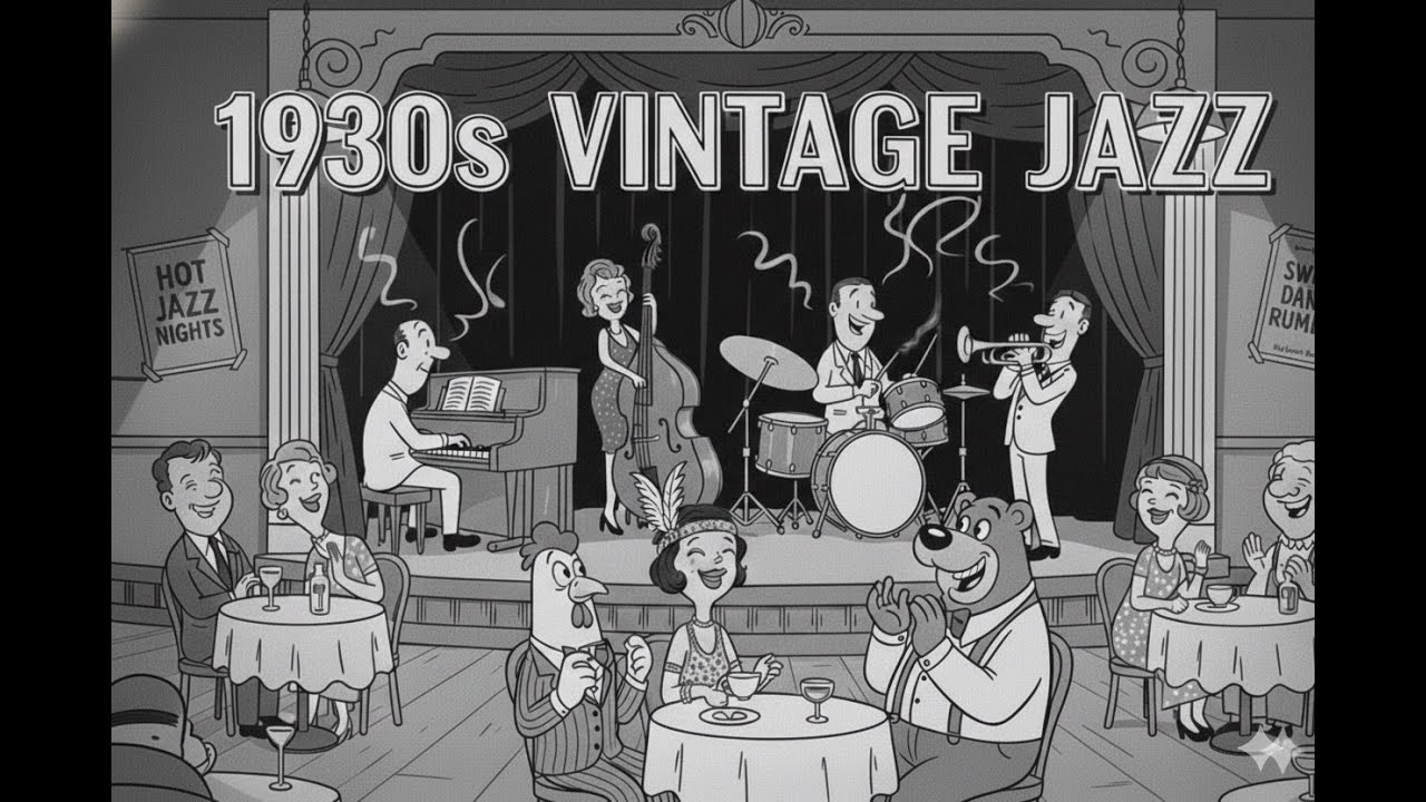 Midnight in Manhattan 🎷✨ Authentic 1930s Vintage Jazz & Swing