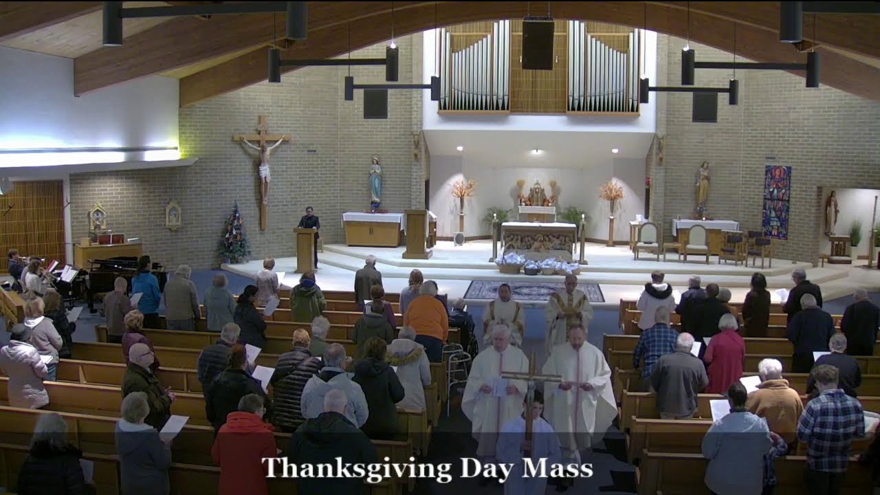 Thanksgiving  Mass 9:00 AM  - Thursday, November 27, 2025