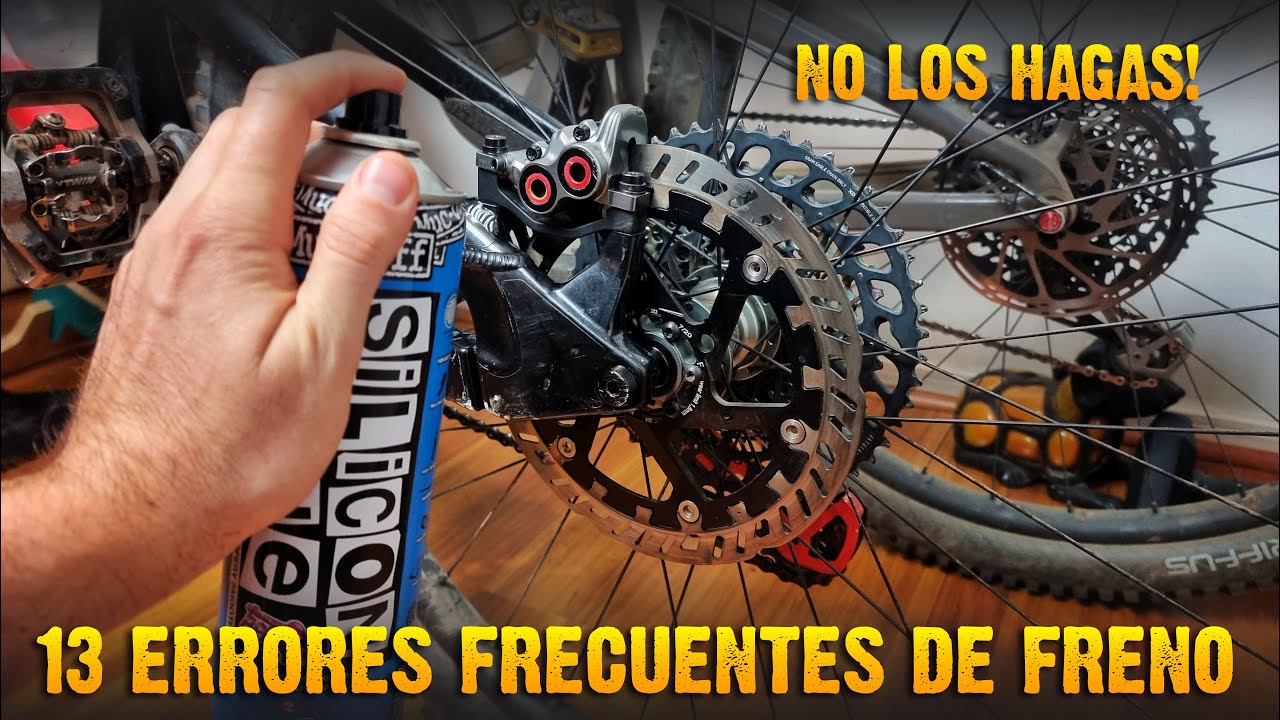 EVITA ESTOS ERRORES CON TUS FRENOS DE BICI