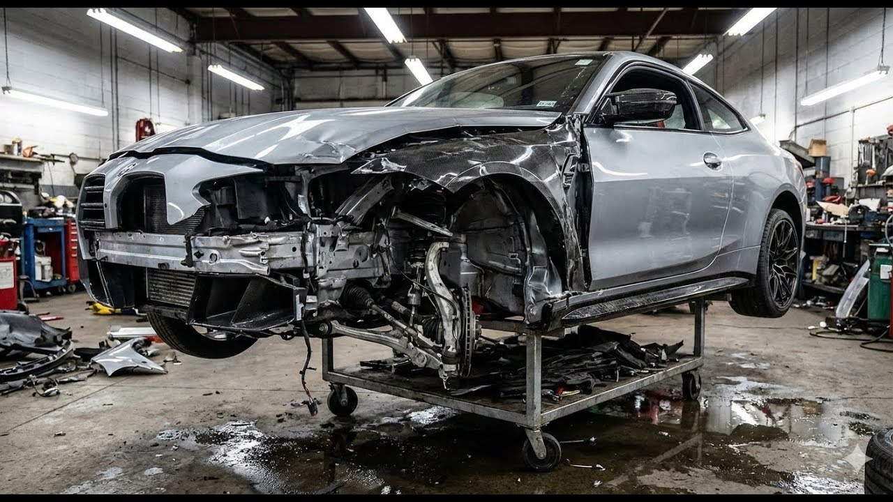 BMW M4 Accident Restoration | Bringing a Crashed G82 Back to Perfection