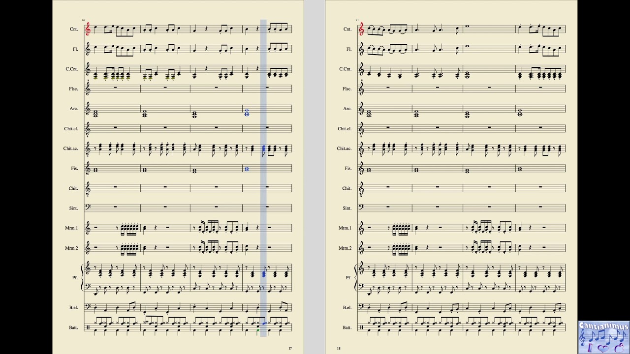 Sofia - Alvaro Soler - Partitura Orchestrale