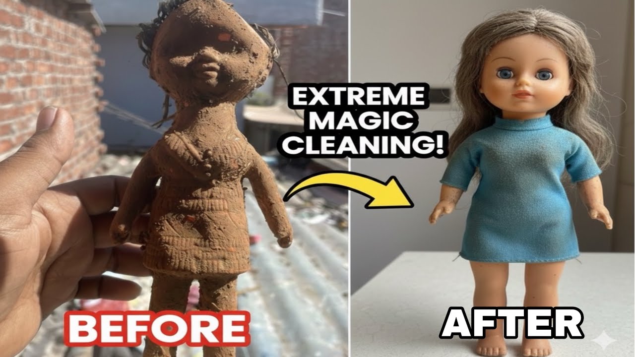 ABANDONED TEDDY BEAR COLLECTION RESTORED! #asmrcleaning #satisfying 