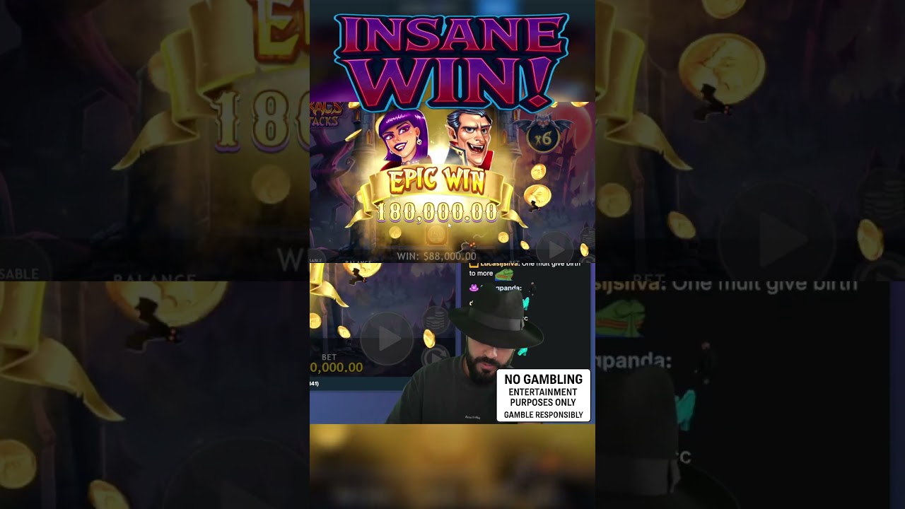 INSANE VAMPIRIC WIN on DRAC’S STACKS! 🧛 Huge Multiplier Hit!