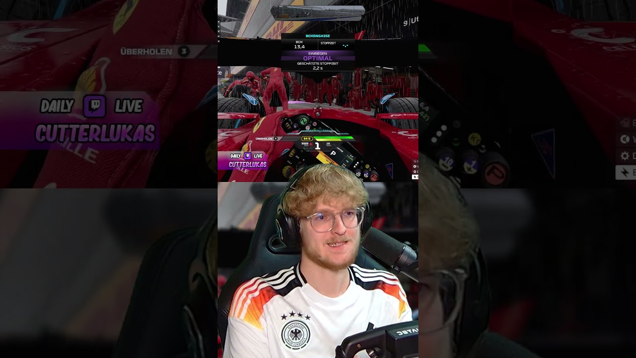 Erstes MAL selber aus der BOX fahren in F1 24