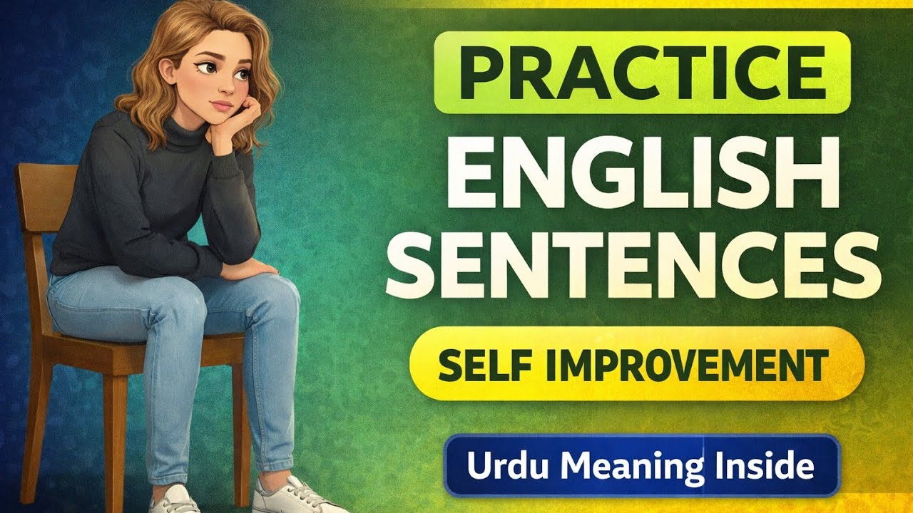 Basic English Speaking Practice Sentences with Urdu Meaning