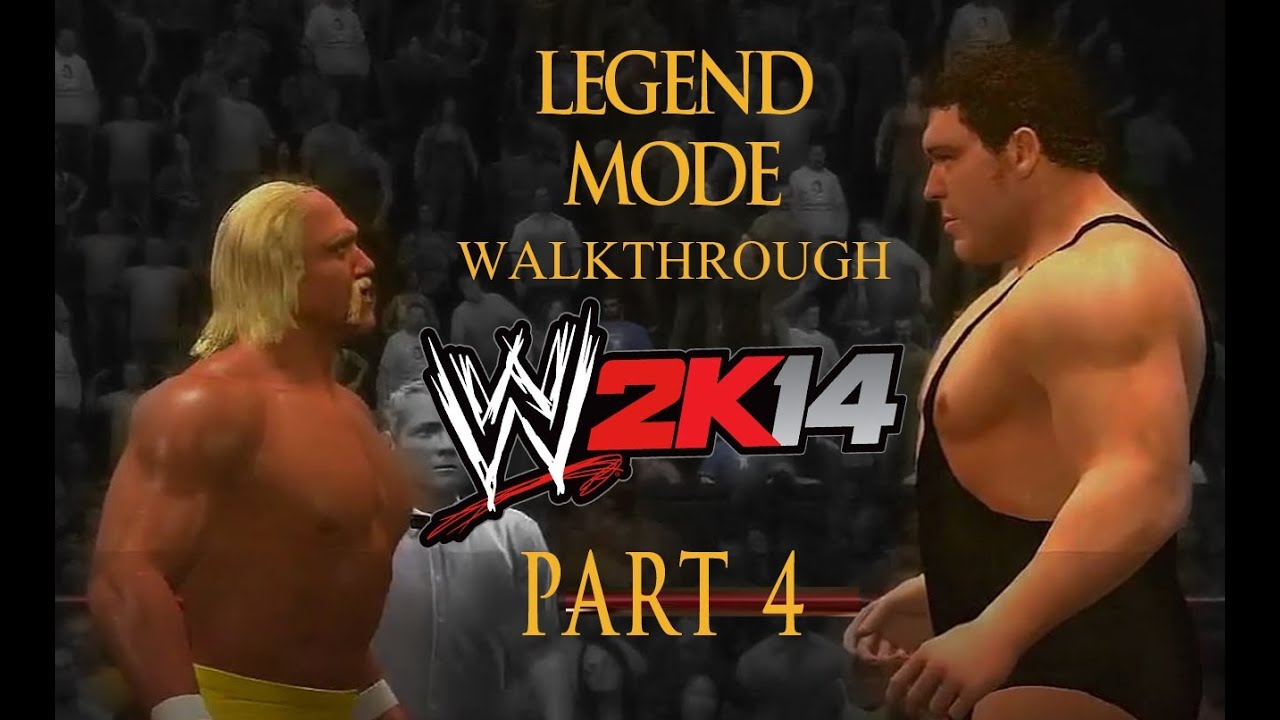 Hulk Hogan vs. Andre The Giant - 30 Years of WrestleMania Walkthrough WWE 2K14 Part 4