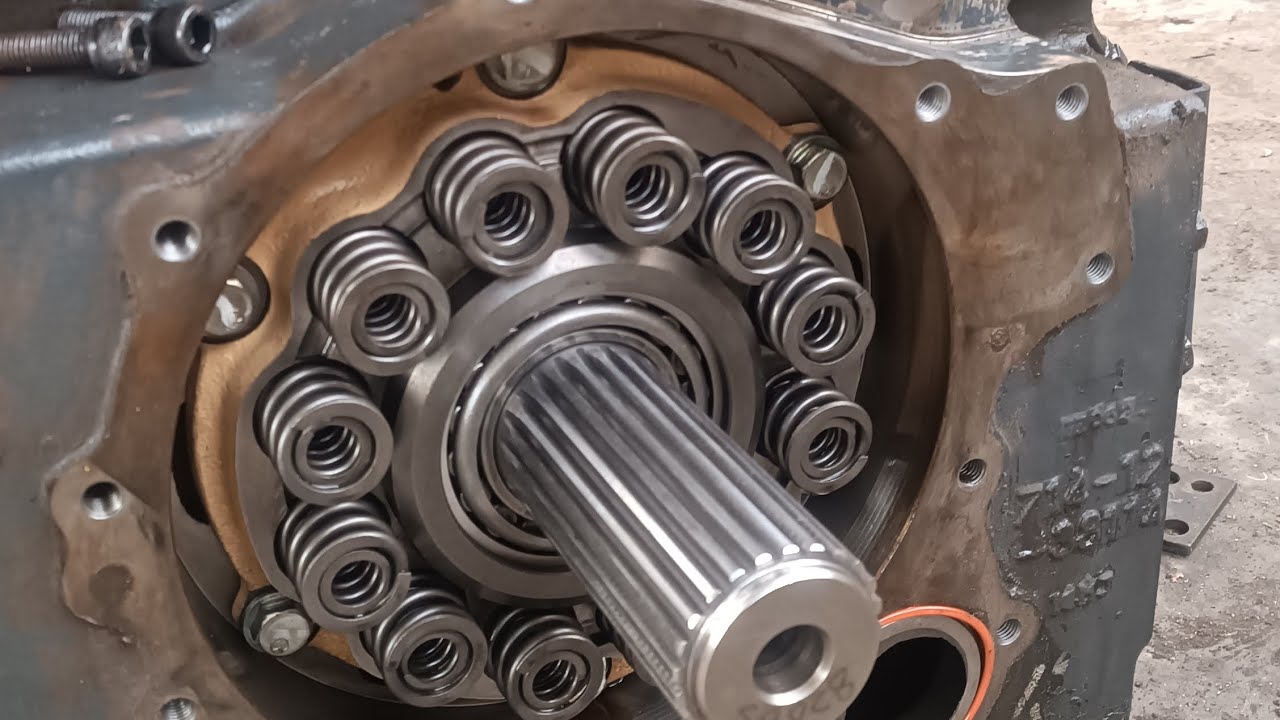 Funcionamiento del freno de parqueo en cargador frontal WA380-6