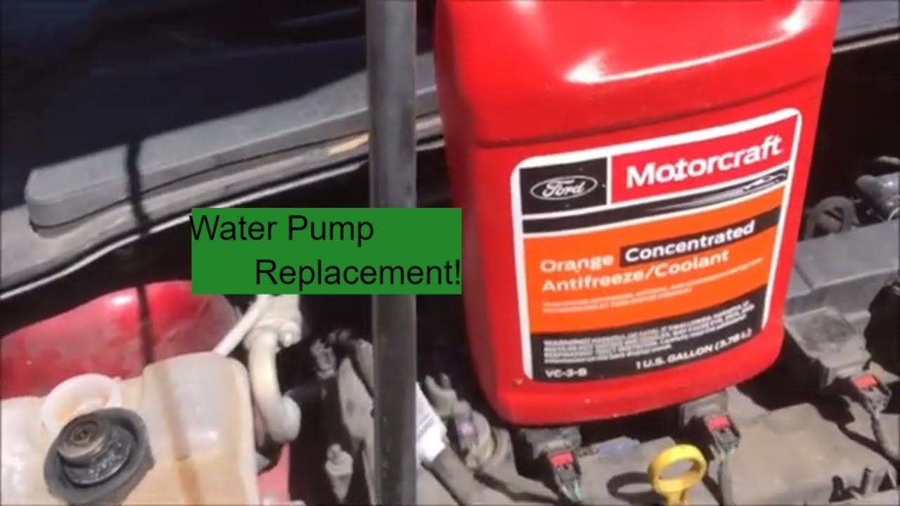 2013 Ford Focus Water Pump Replacement - How To!