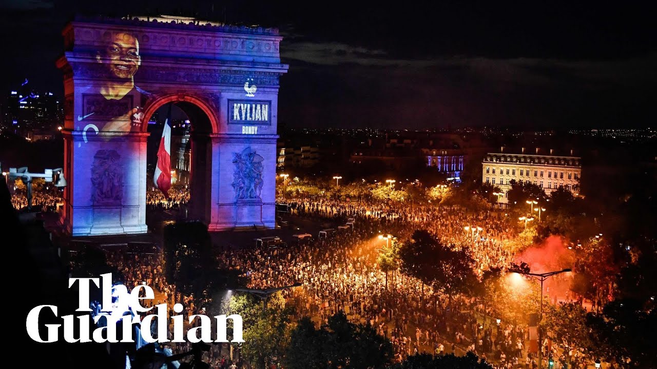 Macron dabbing and crowds roaring: France crowned World Cup champions