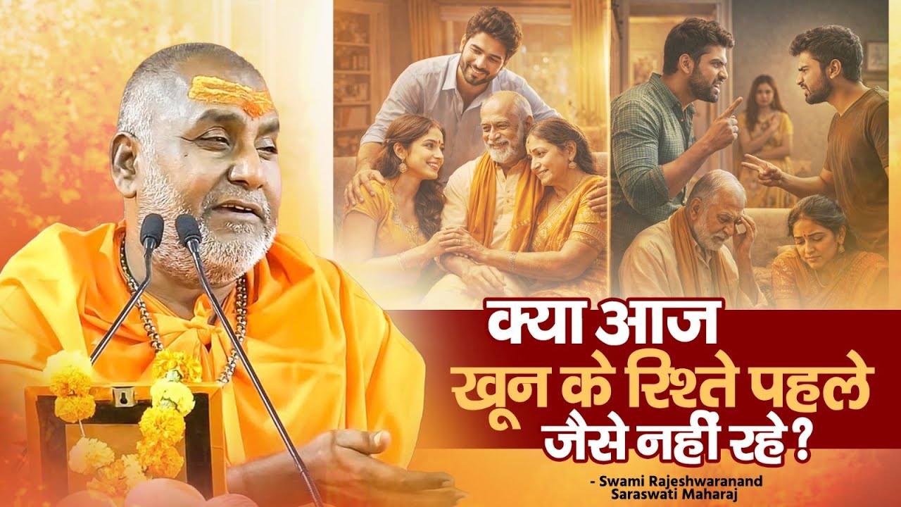 क्या आज खून के रिश्ते पहले जैसे नहीं रहे ? | Swami Rajeshwaranand Ji Maharaj | Pravachan