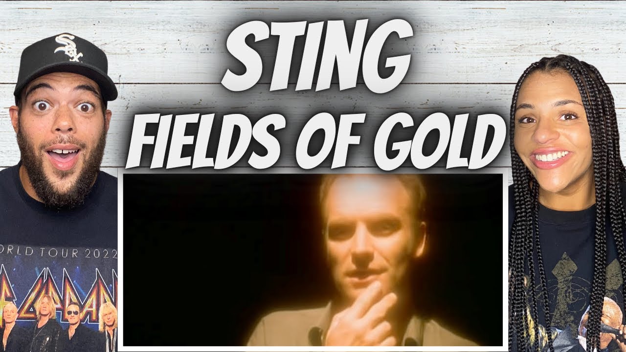 LOVE IT!| FIRST TIME HEARING Sting - Fields Of Gold REACTION