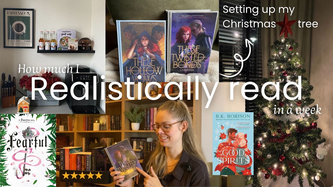 How much do I actually read in a week, working 9-5? Mood reading my December TBR
