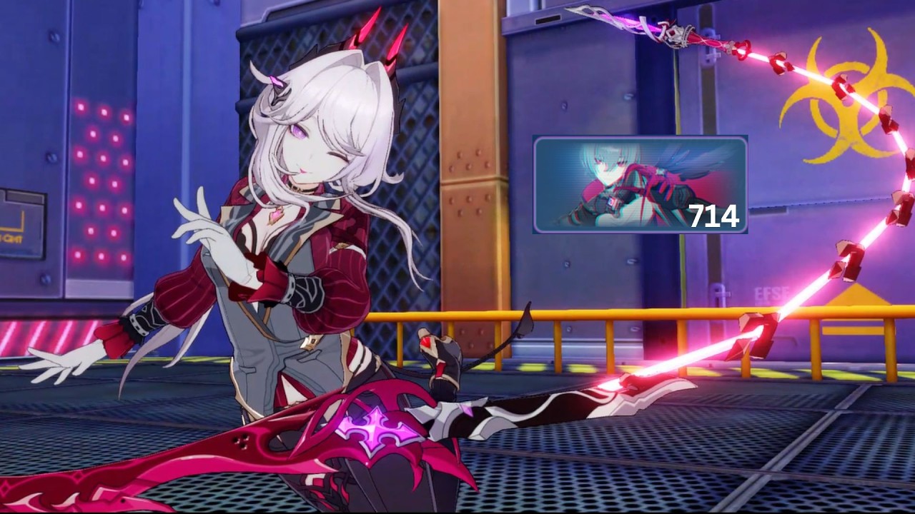 Honkai impact 3 8.9 Abyss Nirvana [581] Raven (Ice) [714]