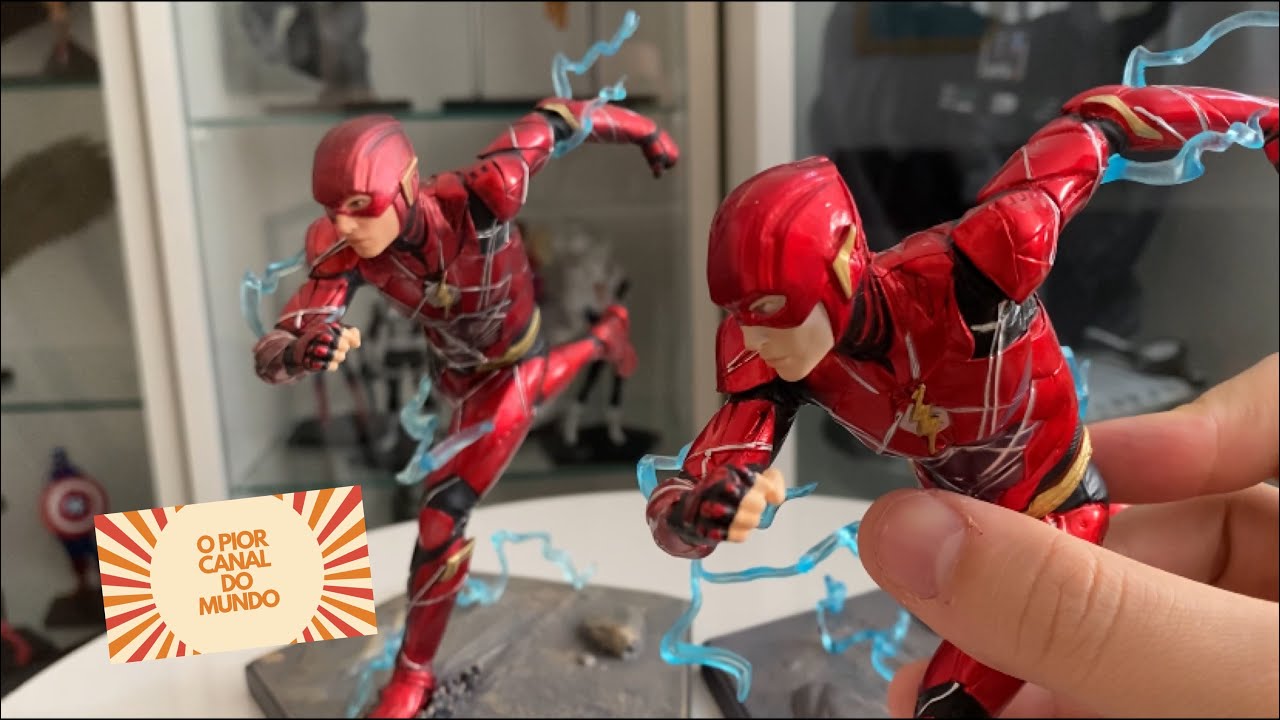 Iron Studios flash movie original x falso