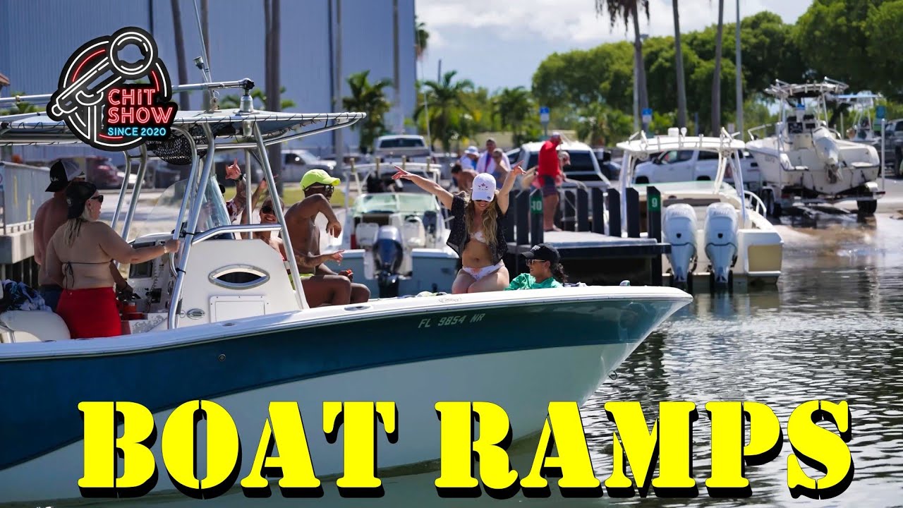 America's Only Free Entertainment ! Boat Ramp Watching ! (Chit Show)