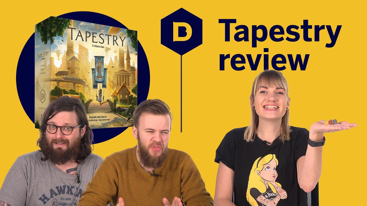 Tapestry board game review - A civilisation building board game by the designer of Scythe