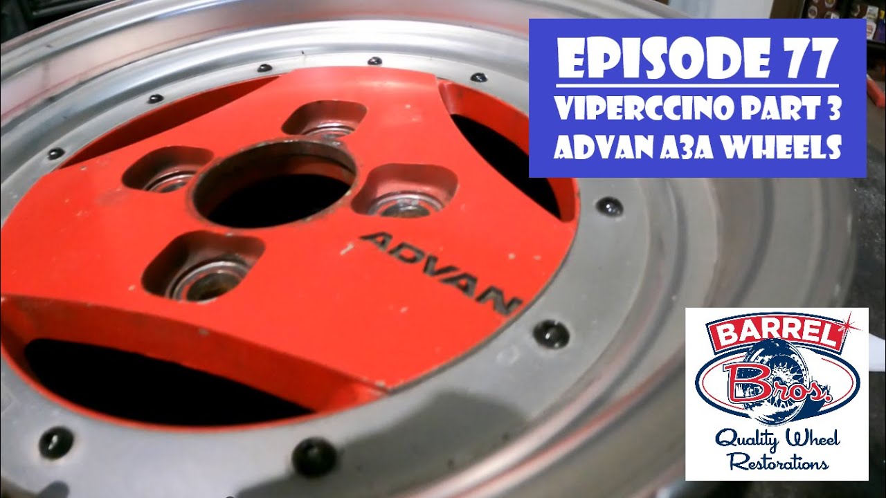 77.  Suzuki Cappuccino (Viperccino) Pt3- Advan  A3A 3 Piece alloy wheel build