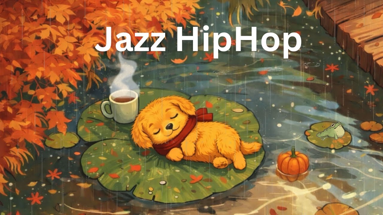 Jazz HipHop 🎹☔ Chill Beats for Study, Work , focus and sleep