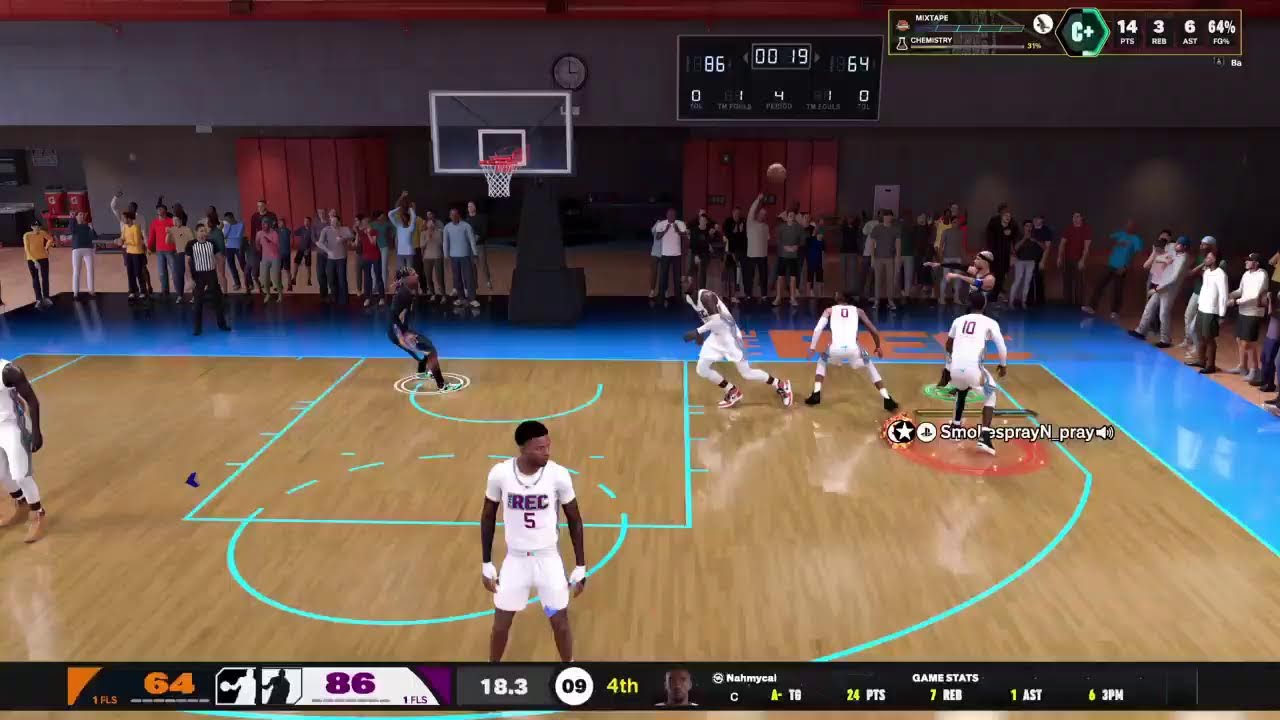 🔴Live  NBA 2k26 : Ballin is Lyfe ! Grinding Rec /  Getting 'Reckless in TheRec 🔥🏀😎👍