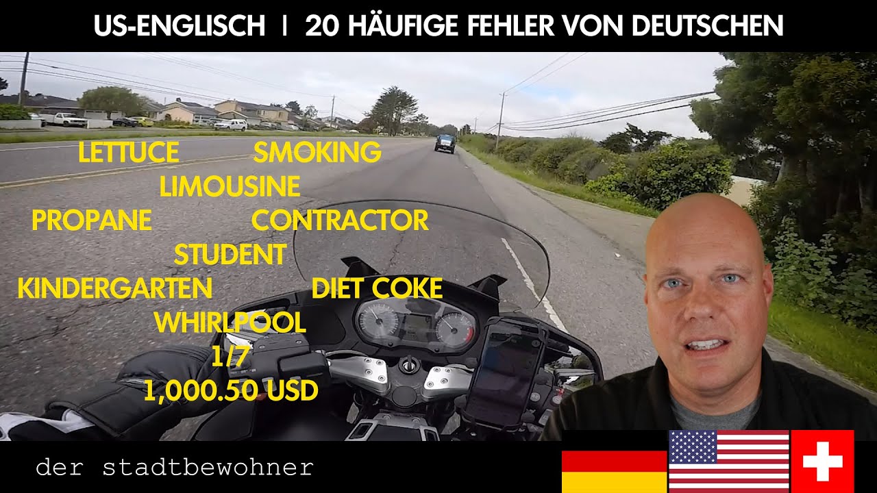 US-Englisch: 20 häufige Fehler von Deutschen