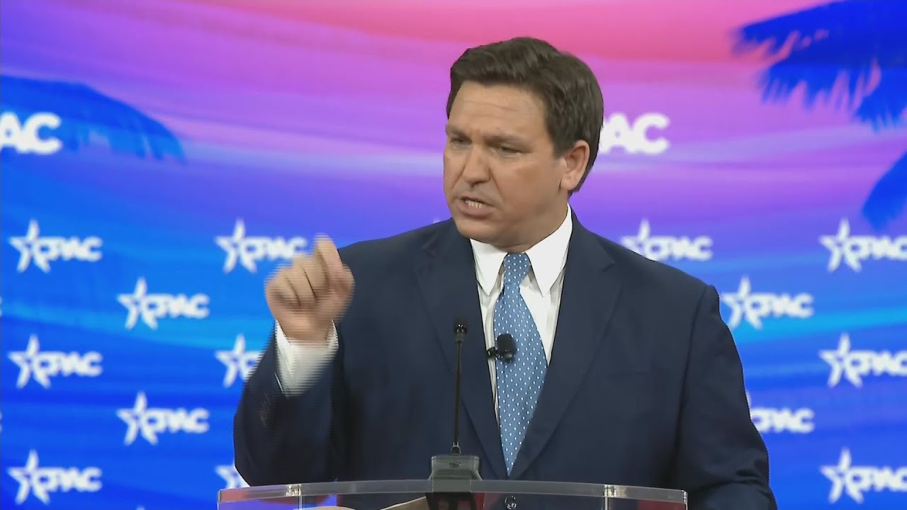 Ron DeSantis 2022 CPAC speech: full video