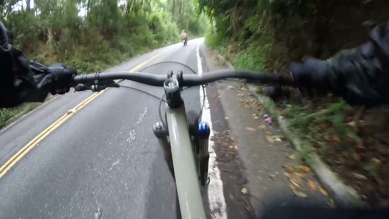 Sofrendo na subida da Roseira, Mairiporã