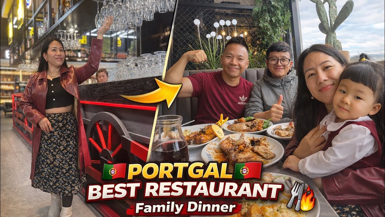 One of the best Restaurant in Portugal Dinner with Family 