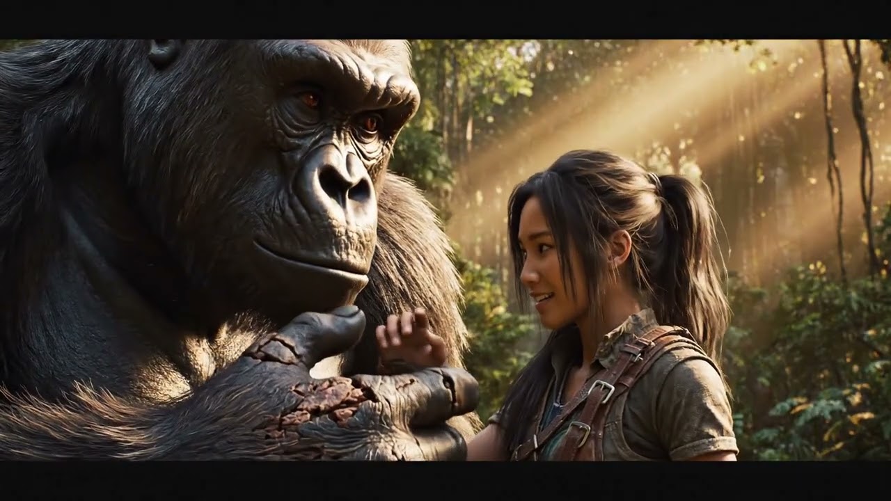 Kiki Awakens Kong in the Great Flood – A Legendary Rescue in the Heart of the Storm