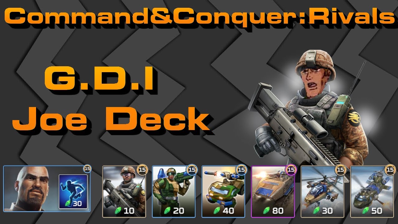 C&C Rivals: The GDI Joe Deck!