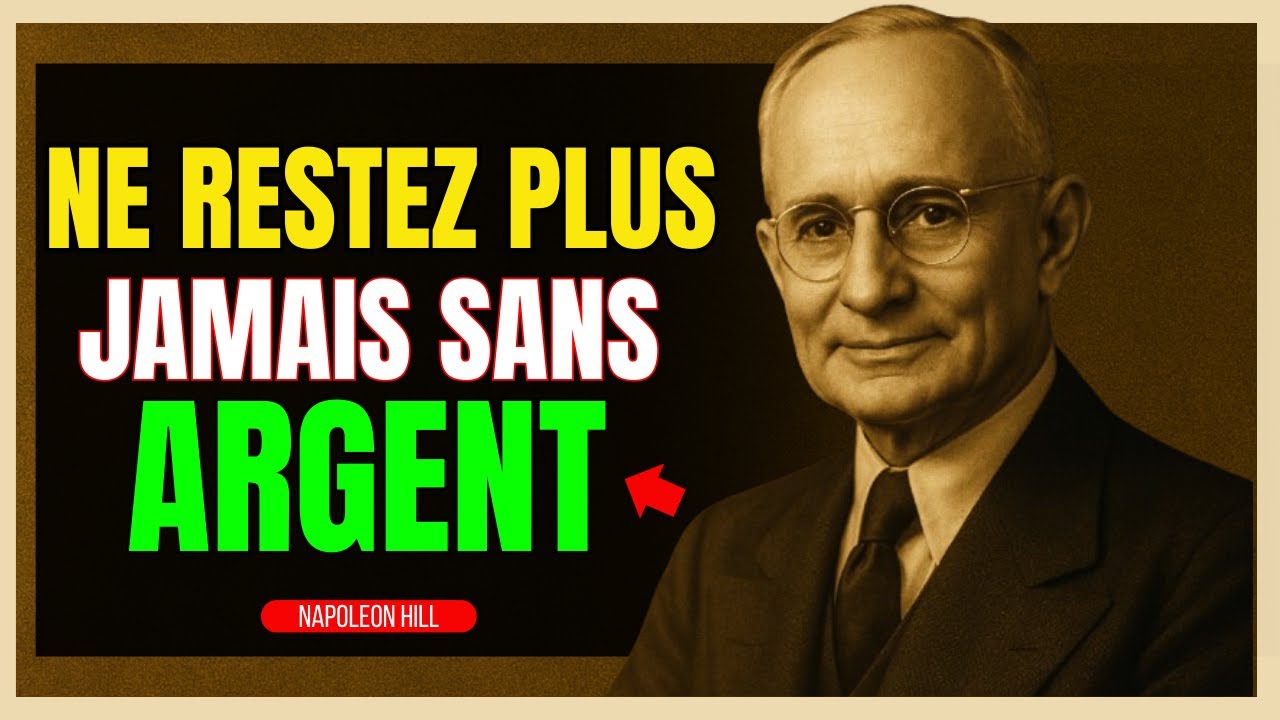 Comment je ne suis plus jamais rest&eacute; sans argent ! Napoleon Hill #napoleonhill #argent