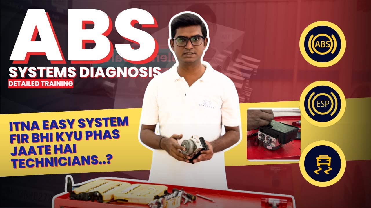 ABS, ESP, TCS Systems Diagnosis Training | SCANCARZ | #abs #automobile #launchscanner