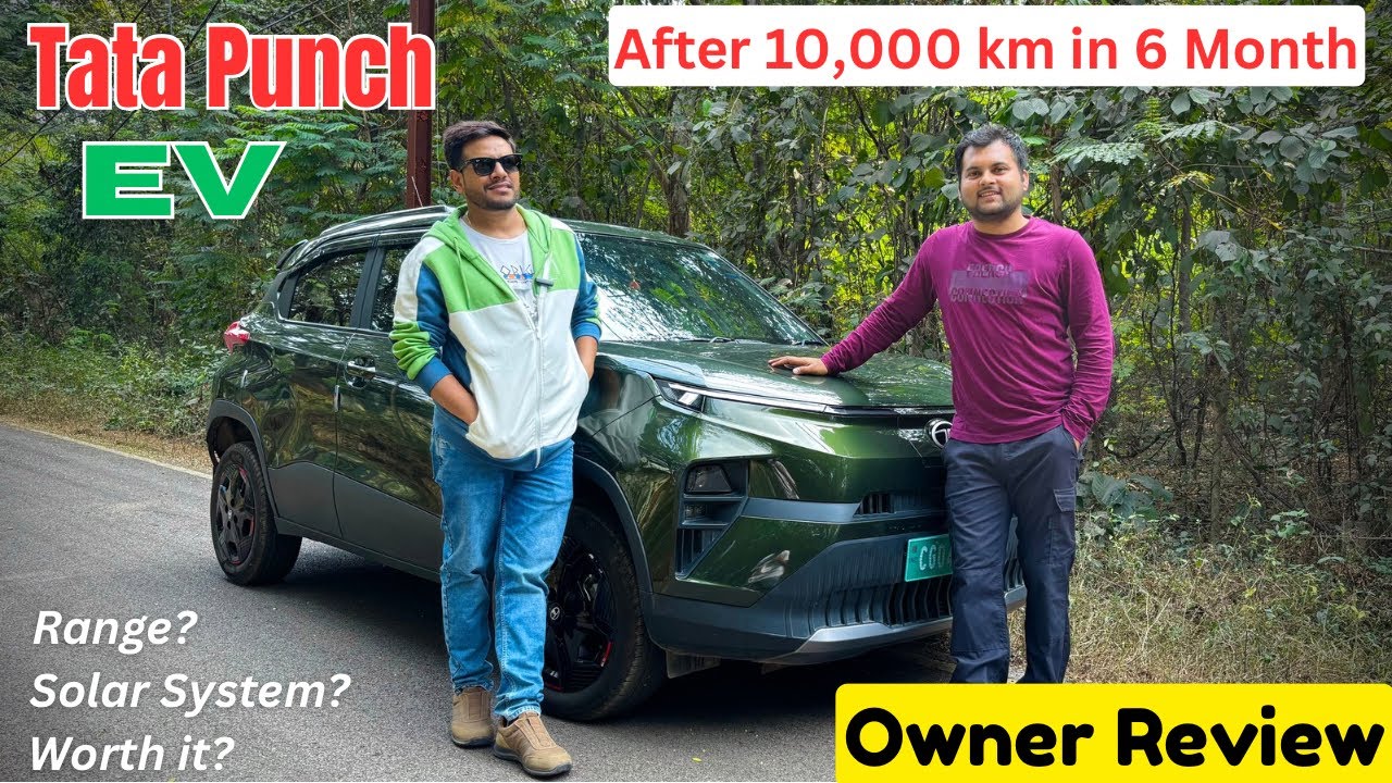सोलर सिस्टम से करते हैं चार्ज✅ | Tata Punch EV LR Owner Review🔥| Tata Punch EV 2024
