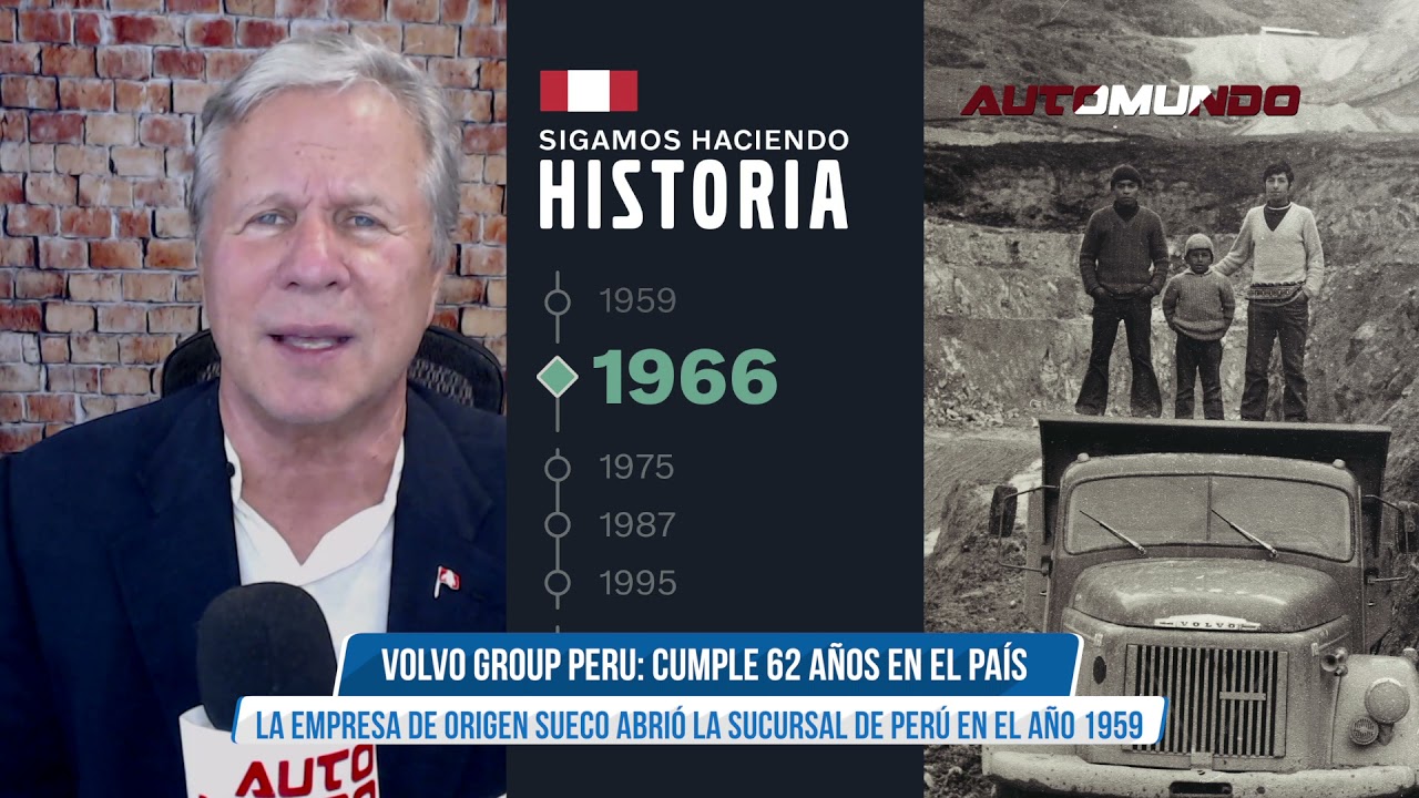 AutoMundo TV saluda a Volvo Group Peru por sus 62 a&ntilde;os en el pa&iacute;s