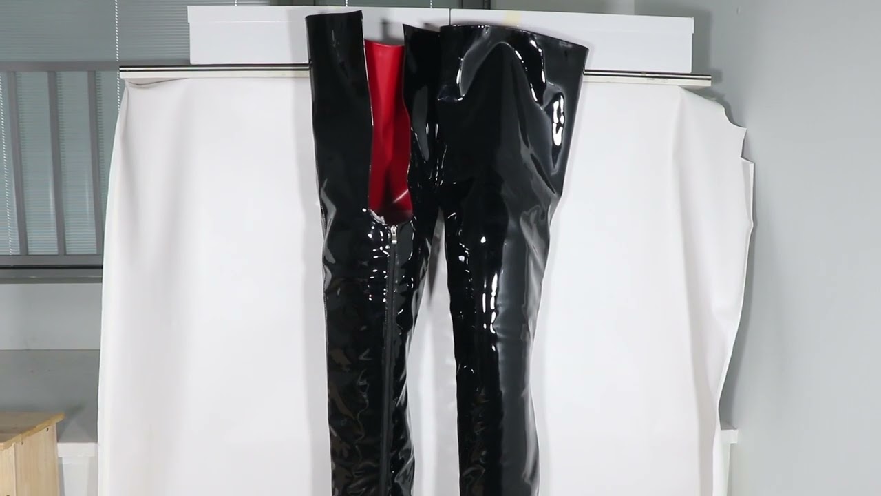 Sorbern Customized Boots For Women 82Cm Crotch Thigh High 118Cm Outside Shaft Length