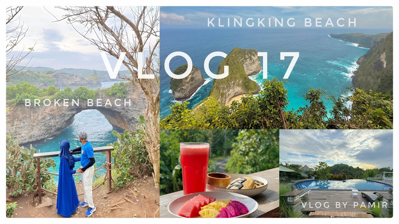| Vlog 17 | Nusa Penida Day 2  | Kelingking Beach, Broken Beach | best place in Bali |