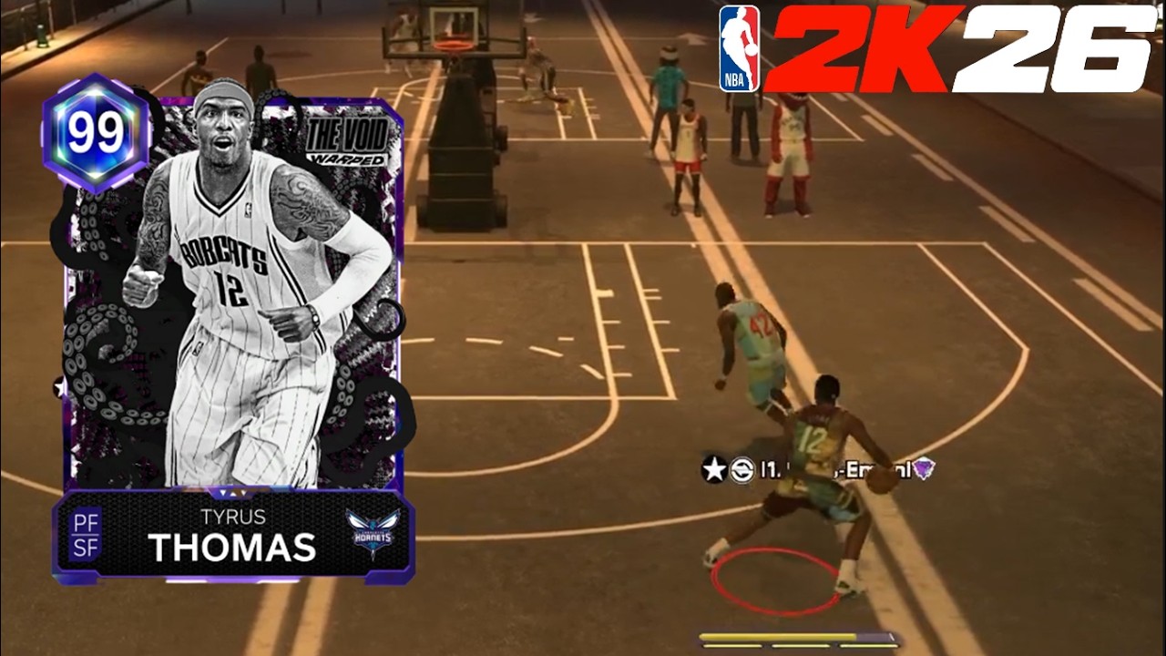 Тёмная материя Тайрус Томас | ЛУЧШАЯ ТЁМНАЯ МАТЕРИЯ В ИГРЕ! | NBA 2K26 MyTeam Triple Threat Park
