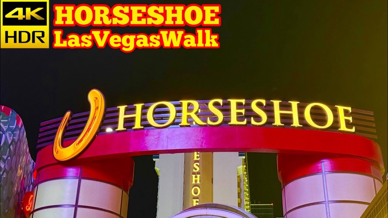 LasVegasWalk • Horseshoe Hotel and Casino • December 2025 (4K HDR)