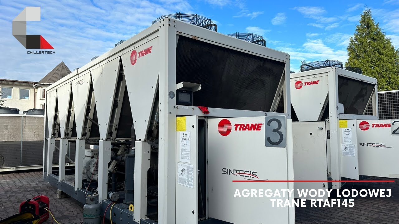 Agregat wody lodowej Trane RTAF145 | ChillerTech - Chillery używane dostępne od ręki!
