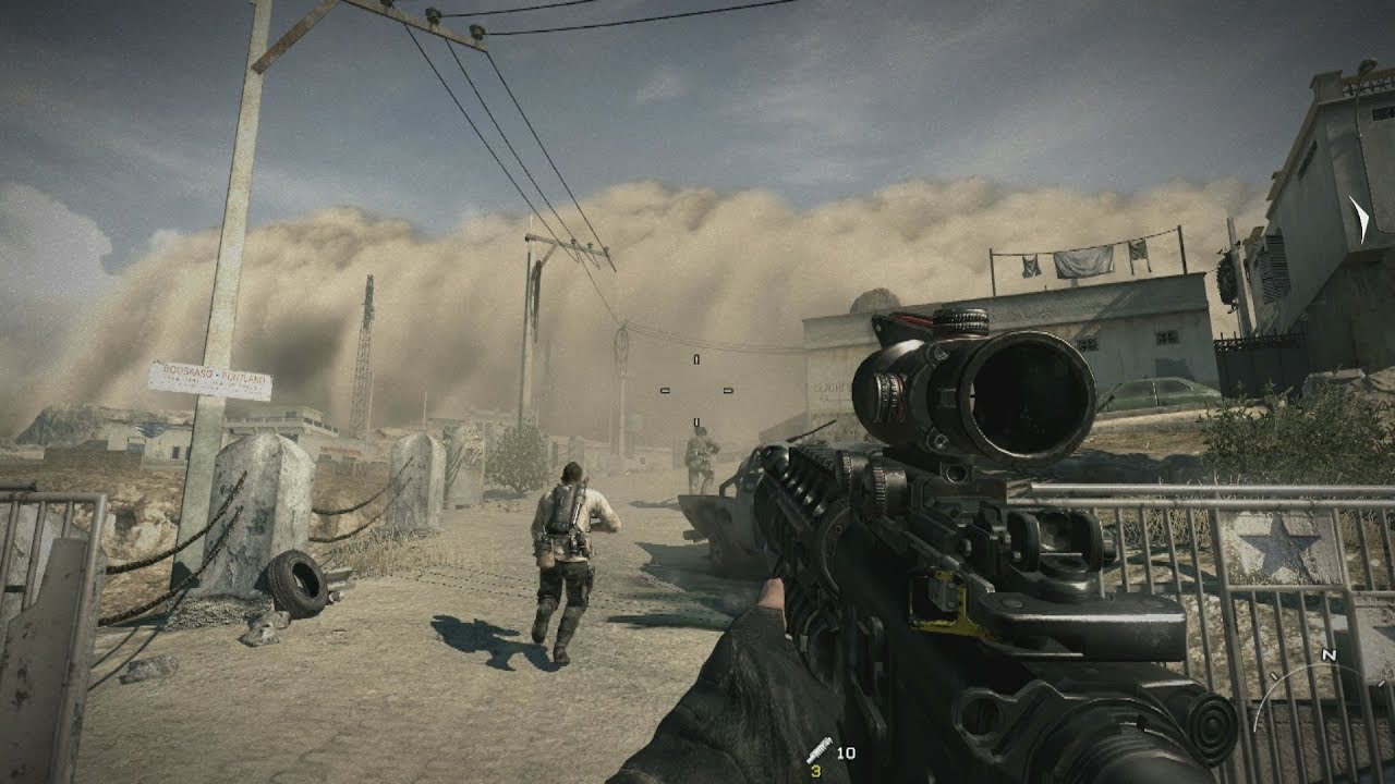 VERY EPIC SANDSTORM MISSION from Call of Duty Modern Warfare 3