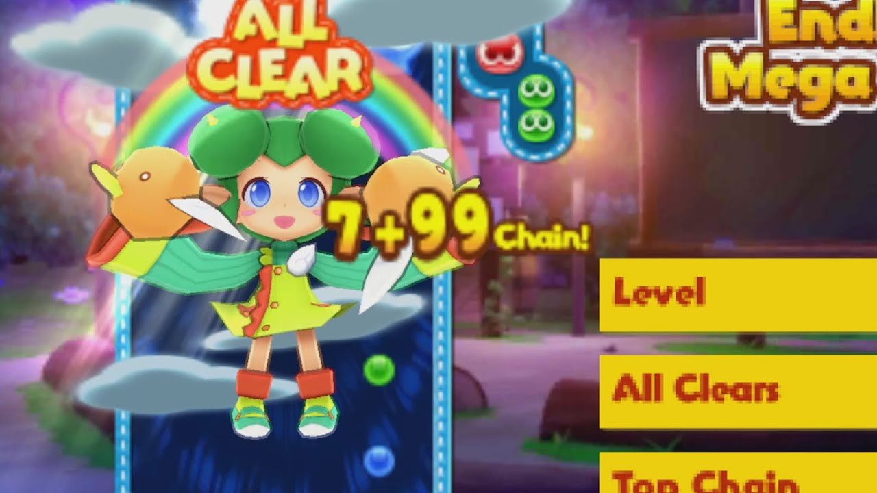 7+99! | Puyo Chronicles: MAX COMBO in Mega Rush endless! (THE ABSOLUTE!)